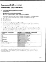 german language course summary of grammar pptx