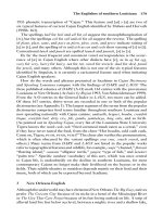 English in the Southern United States phần 8 ppt