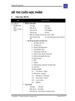 CHỨNG CHỈ QUẢN TRỊ MẠNG LINUX - ĐỀ THI CUỐI HỌC PHẦN pdf