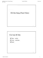 Dữ liệu bảng ppsx