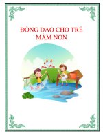 Đồng dao cho trẻ mầm non pptx