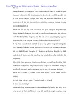 Chính sách tiền tệ của ngân hàng trung ương và vận dụng với lạm phát ở Việt Nam - 1 docx