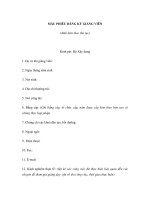 MẪU PHIẾU ĐĂNG KÝ GIẢNG VIÊN docx