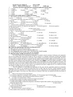 TEST 3 TIME ALLOWANCE: 45’ CLASS doc