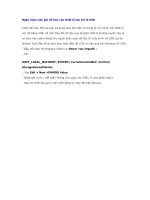 Ngăn chặn việc ghi dữ liệu vào thiết bị lưu trữ là USB doc