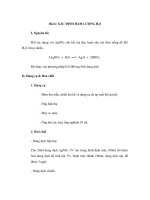 Thí nghiệm quan trắc khảo sát môi trường - Phần 1 - Bài 6 pdf