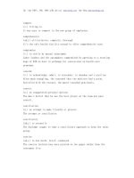 Gre vocabulary list phần 3 potx