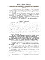 CƠ HỌC LÝ THUYẾT - PHẦN 3 ĐỘNG LỰC HỌC - CHƯƠNG 10 docx