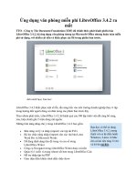 Ứng dụng văn phòng miễn phí LibreOffice 3.4.2 ra mắt ppsx