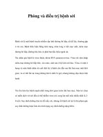 Phòng và điều trị bệnh sởi pot