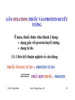 Bài giảng dược lý học part 9 potx