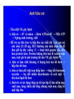 Thức ăn bổ sung cho vật nuôi : Thức ăn bổ sung mang tính chất chăn nuôi (phụ gia chăn nuôi) part 2 docx