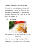 7 thủ thuật giúp bạn ăn ít, để có dáng mi nhon doc