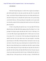 Công tác giao nhận hàng Xuất nhập khẩu đường biển theo FCL/FCL ở CTy VINATRANS - 1 ppt