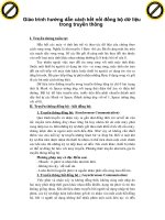 Giáo trình hướng dẫn cách kết nối đồng bộ dữ liệu trong truyền thông phần 1 ppt