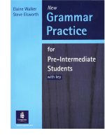 new grammar practice pre int with key phần 1 pps