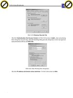 Giáo trình hướng dẫn phân tích cấu hình home directory tab cho web application p2 potx