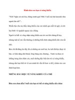 Hình như con bạn có năng khiếu doc