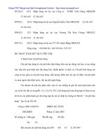 Hạch tóan kết quả tiêu thụ tai Cty điện máy kỹ thuật công nghệ - 6 pps