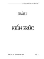 ĐỒ ÁN TỐT NGHIỆP KỸ SƯ XÂY DỰNG THIẾT KẾ CAO ỐC CROSS SKYVIEW