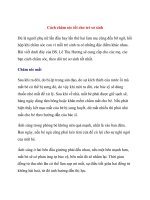 Cách chăm sóc tốt cho trẻ sơ sinh potx