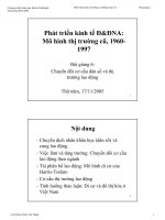 Phát triển kinh tế ở Đông và Đông Nam Á: Mô hình cũ potx