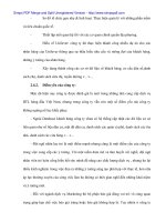 Sự thõa mãn của khách hàng và hoàn thiện quá trình phục vụ Khách hàng tại Cty TCM - 6 pps