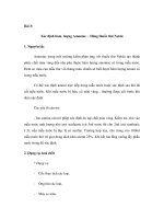 Thí nghiệm quan trắc khảo sát môi trường - Phần 2 - Bài 8 ppt