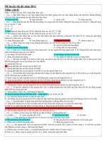 Đề luyện thi dh năm 2011 Môn: vật lý doc