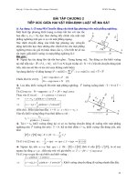 Bài tập cơ học đại cương - Phần 1 Cơ học vật rắn - Chương 2 docx