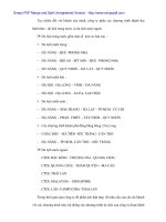 Hoàn thiện quy trình khai thác và tổ chức phục vụ khách du lịch lữ hành tại VITOUR - 6 ppt