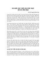 CÁC BƯỚC PHÁT TRIỂN CỦA PHẪU THUẬT NỘI SOI LỒNG NGỰC potx