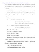 Thực hiện công tác thông quan hạt nhựa nhập khẩu tại Cty CP công nghệ phẩm Đà Nẵng - 7 potx