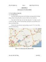 Đồ án thiết kế hố chứa nước đăm bri