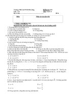 Kiểm tra (45’) Môn: Vật lí - Trường THCS & PTTH Phi Liêng ppsx