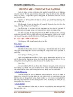 Kỹ thuật thi công II - Chương 8 pdf