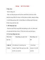 Giáo án Tập Làm Văn Lớp 3: Đề bài: KỂ VỀ LỄ HỘI. docx