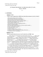 KỲ THI HỌC SINH GIỎI KHU VỰC ĐỒNG BẰNG SÔNG CỬU LONG potx