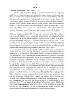 tóm tắt tổ chức và quản lý sản xuất, chế biến, tiêu thụ rau trên địa bàn tỉnh thái nguyên trong điều kiện hội nhập