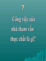 BÀI 7  NHÂN CÁCH NHÀ THAM vấn