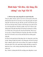 Bình luận “tắt đèn, việc làng, lều chõng” của Ngô Tất Tố_2 pot