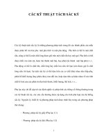 CÁC KỸ THUẬT TÁCH SẮC KÝ pps