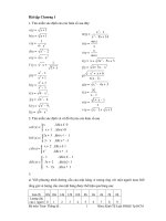 Bài tập Toán Chương 11. Tìm miền xác định của các hàm số ppsx