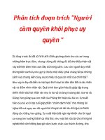 Phân tích đoạn trích 