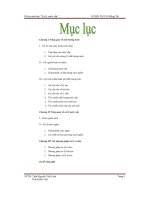 Đồ án thiết kế hệ thống xử lý nước cấp cho phân xưởng giặt ủi công nghiệp