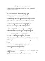 BÀI TẬP KIỂM TRA ANH VĂN SỐ 3 docx