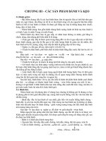 CÔNG NGHỆ SẢN XUẤT THỰC PHẨM TRUYỀN THỐNG - CHƯƠNG 3 docx