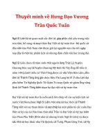Thuyết minh về Hưng Đạo Vương Trần Quốc Tuấn pdf
