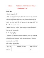 Giáo án Tập Làm Văn Lớp 3: Đề bài: NGHE KỂ : VƯƠN TỚI CÁC VÌ SAO pot