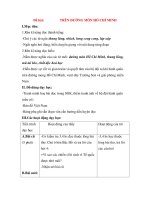 Giáo án Tập đọc lớp 3: Đề bài: TRÊN ĐƯỜNG MÒN HỒ CHÍ MINH pptx